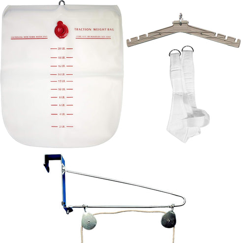 OTC Cervical Traction Kit for Neck Pain Relief, Complete Over Door Setup