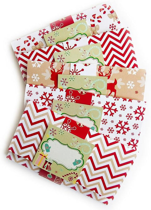 Adore By Nat Classic Christmas Holiday Gift Card or Money Holders -