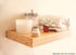 Demi's Home Match Striker Set of 2 - Ceramic Match Holder with Striker - White - (Matches Not Included)