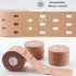 Waterproof Kinesiology Tape - 4 Rolls Elastic Athletic Tape for Joints Support & Muscle Pain