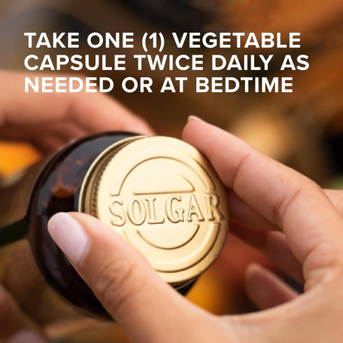 Solgar 5-HTP 100 mg - 90 Vegetable Capsules - Non-GMO, Vegan, Kosher & Gluten Free - Promotes Relaxation