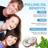 Coconut Oil Pulling Mouthwash, 237ml, Whitening Mint Flavor for Fresh Mouth, Teeth Whitening & Gum Health