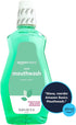 Amazon Basics Mint Mouthwash, Fresh Mint Flavor, 1 Liter, 33.8 Fl Oz (Pack of 1)