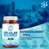 AFA Stem Cell Supplements 500mg - 60 Caps for Natural Antiaging & Longevity Properties, Boosts Immunity, Reduces Joint