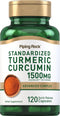 Piping Rock Turmeric Curcumin Complex 1500mg - 120 Capsules with Black Pepper Extract and Tart Cherry - Advanced