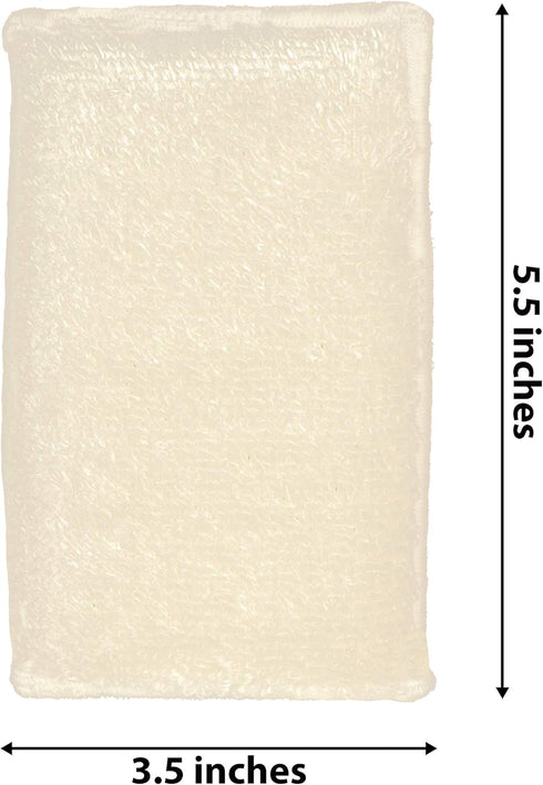 Evriholder Kitchen Sponges, Super Absorbent Dish Cleaners made with Sustainable Bamboo Fiber, Pack of 3