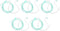 Dealmed Adult Standard Nasal Cannula - 7 ft Soft Green Tubing for Oxygen, Highly Visible, Kink Resistant, Lightweight