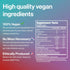 Vegan Beauty Support Gummies - Collagen Booster with Biotin, Vitamin C, A, E, Folic Acid, 60 Gummies