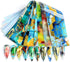 Marble Texture Nail Foil Transfer Stickers, Colorful Oil Painting Designs Nail Foil Decals for Women Girls DIY Tips