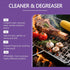 OGoeesy BBQ Grill Cleaner Spray for Outdoor Grills Safe Heavy Duty Cleaner for Burnt Food & Grease Kitchen Cleaner