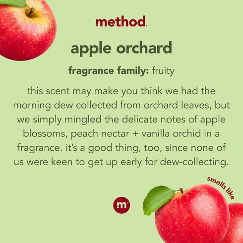 Method Daily Granite Cleaner Spray, Apple Orchard, 28 oz Plant-Based Cleaning Agent for Granite and Marble Surfaces