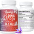 Liposomal Saffron Supplements 100% Pure Saffron Extract 88.5 mg, 60 Veggie Capsules, Better Bioavailability