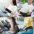 Wrist Thumb Brace Heating Pad for Arthritis Relief - Heated Wrap for Sprains, Trigger Thumb, No Battery (L)