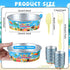 gisgfim 24 Set Pool Party Supplies 18.6oz Summer Beach Party Disposable Bowls Ice Cream Cups Hawaiian Paper Serving Bowls Beach Serving Tableware for Snack Food Kids Tropical Birthday Decor 24 Guests by gisgfim