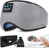 TOPOINT Sleep Mask Headphones with Wireless Bluetooth 5.3, Eye Mask with White Noise for Sleeping, Timer, 14 Hours for