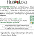 Herb Lore 2 oz Garlic Ear Oil Drops Soothes Dry, Itchy, or Clogged Ears for Kids & Adults - fl
