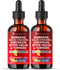 JB Wellness Co Berberine with Ceylon Cinnamon Supplement Liquid Drops + Bitter Melon Extract, Glucomannan,