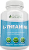 Purely Holistic L-Theanine 200mg Double-Strength, 180 Vegan Capsules, Non GMO & Gluten Free, 6 Month Supply