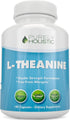 Purely Holistic L-Theanine 200mg Double-Strength, 180 Vegan Capsules, Non GMO & Gluten Free, 6 Month Supply