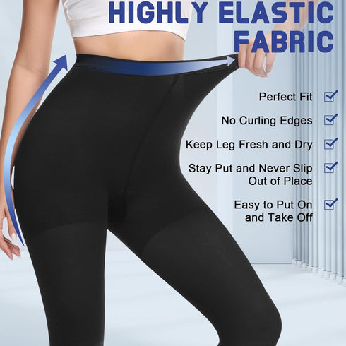 Men,20-30mmHg beister Medical Compression Pantyhose Women & Open Toe Thigh High Compression Tights Graduated Support
