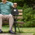 Mlonausz 35.4 Inches 249.12lbs Walking Stick, Walking Cane, Cane Chair, Folding Cane with Seat is Tall, and Supports up
