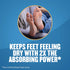 Gold Bond No Mess Talc-Free Foot Powder Spray, 7 oz., Fresh Scent with Triple Action Formula