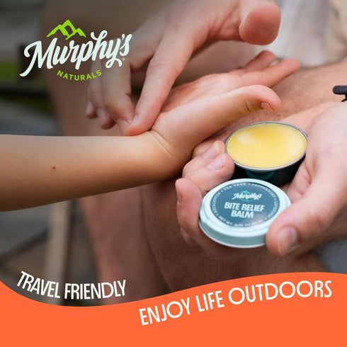 Murphy’s Naturals Insect Bite Relief Balm, Travel-Friendly, Soothes Bug Bites, Plant-Based Oil, 0.75oz
