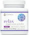 Youtheory Relax Magnesium Powder - Vegan Stress Relief Supplement with L-Theanine & GABA, Supports Relaxation, Dairy,