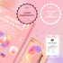 Under Eye Patches, 24 Pairs of Tri-color Glitter Gel Pads for Dark Circles, Puffy Eyes, and Wrinkles, Natural Collagen