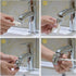 Water Flosser for Family Use, Non-Electric Oral Irrigator with Adjustable Faucet & Shower Spa for Dental Care