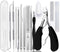 Ingrown Toenail Pedicure Tool Kit, 11 Piece Stainless Steel Nail Care Treatment for Nail Correction and Pain Relief