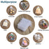 50Pcs White Organza Bags, 3x4 Inch Sheer Wedding Party Favor Bags with Drawstring