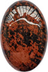Natural Golden Swan Oval Palm Pocket Healing Crystal - Massage Spa Energy Stone for Therapy Geometry Chakra Balancing