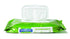 Medline FitRight Aloe Personal Cleansing Cloth Wipes, Scented, Pack of 48, 8 x 10 inch
