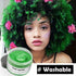 SOVONCARE Green Temporary Hair Color Wax - Washable Gray Hair Dye for Men & Women, 4.23 oz, All-Day Hold Styling Clays