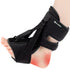 Upgraded Plantar Fasciitis Night Splint - Effective Brace for Foot Drop and Achilles Tendonitis for Women & Men (Black)