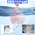 Denture Case, Leak Proof Bath Cup for Travel, Container for Soaking Full & Partial Dentures, Cleaning Kit