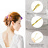 Hoyols Premium Bobby Pin, 100 Count, 2 Inch Gold Crimped Grip Hair Styling Pins for Women Buns Thin Hair