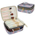 Teamoy Travel Makeup Brush Organizer, Cosmetic Brushes Bag Case with Compartment for Brushes and Beauty Essentials,