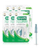GUM Proxabrush Go-Betweens Refills, Tight, Compatible with GUM Permanent Handle, 8ct (6pk)