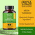 Neem Turmeric Capsules, 90 Capsules 1000mg, Neem Black Pepper Turmeric Supplement