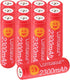 Lombaour 1.2v AA 2300mAh Long Lasting Rechargeable Battery,Double A High Capacity Nickel Metal