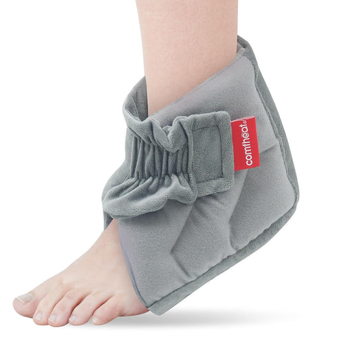 Microwave Ankle Heating Pad for Ankle Pain, Achilles Tendinitis, Heated Ankle Wrap