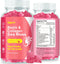 Vegan Collagen Gummies with Biotin, Sea Moss, Keratin, for Skin, Hair, Nails & Joints, 60 Gummies