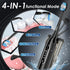 Umisr 4-in-1 7 IPX7 Toothbrush w Water Flosser Combo for Adults, Rechargeable Toothbrushes Teeth Cleaner, Modes