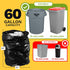 Drum Liners 55 Gallon Trash Bags (30 COUNT) – 2 Mil Trash Bags Heavy Duty, 55-60 Gallon Drum Liners, Contractor Garbage Bags, 35 x 55" - Made In USA by ToughBag
