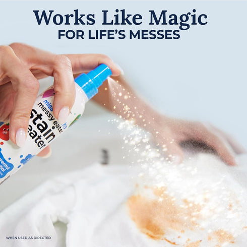 Miss Mouth's Messy Eater Stain Treater Spray - 4oz Stain Remover - Newborn & Baby Essentials - No Dry Cleaning Food,