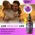 HERBIFY Mullein Drops - 4 Oz Leaf Extract for Lung Cleanse, Immune Support, Detox & Respiratory Support, Grape Flavor