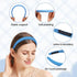 Headbands for Women, Padded Headband Makeup Spa Facial Headband Soft Sponge Hairband Hair Accessories for Washing Face, Makeup Removal, Shower, Skincare (Light Blue)
