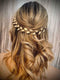 Unicra Gold Wedding Leaves Hair Vine, Bridal Leaf Headpiece, Gold Headbands Hair Accessories for Women and Girls (15.7
